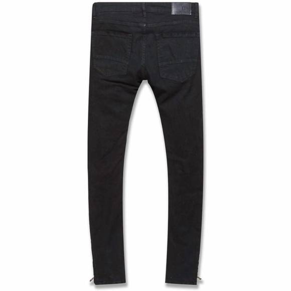 NEW JORDAN CRAIG men's ross pinnacle denim jean in jet black - Picture 5 of 5
